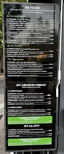 LE CABANON VERT menu 2